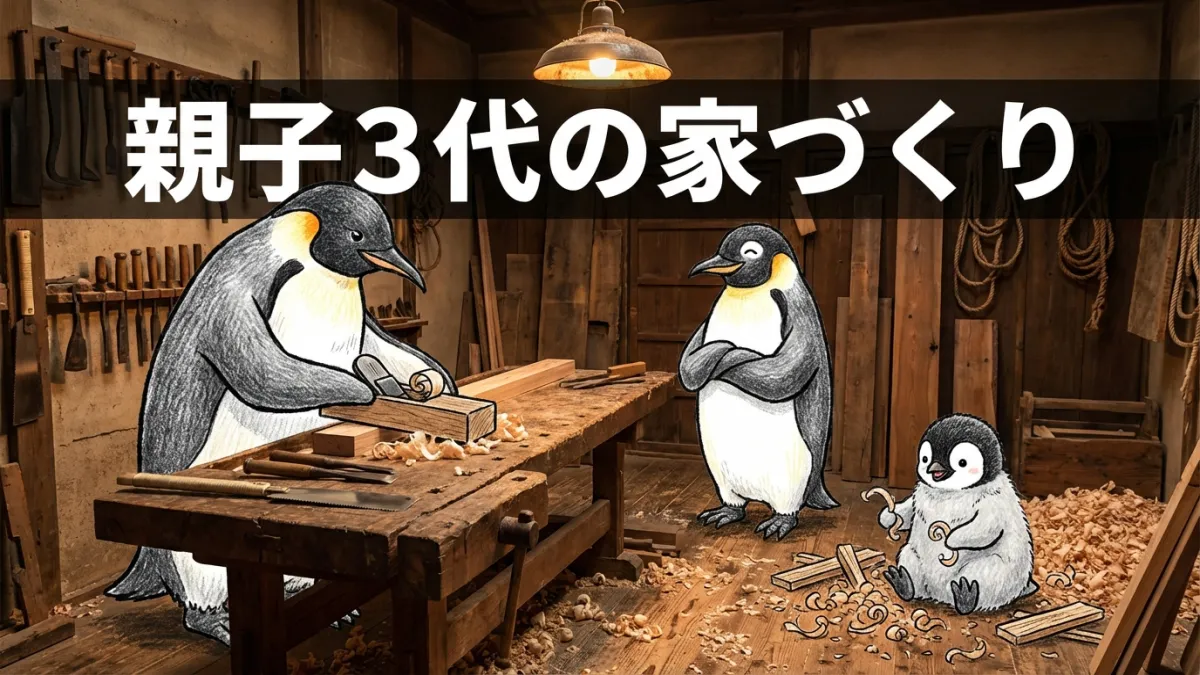 親子3代の家づくりの歴史|岐阜の老舗工務店・名和建築とアソビとくらしの原点