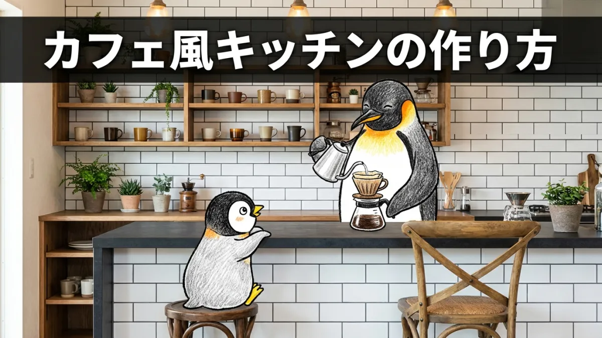 カフェ風キッチンのつくり方|注文住宅で叶える憧れの空間づくり