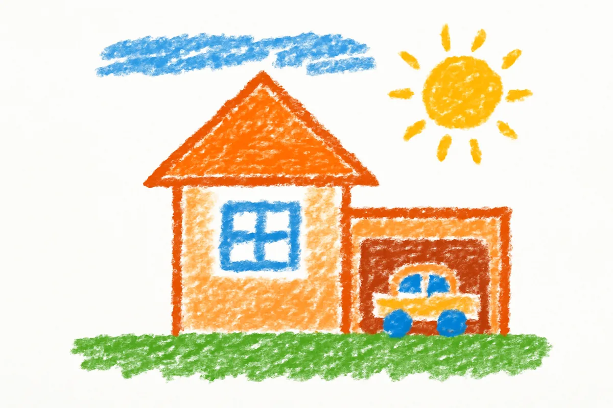 趣味空間のある住まい全体のイメージ