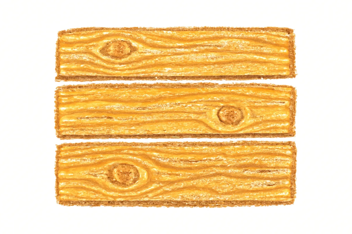 無垢材フローリングの木目