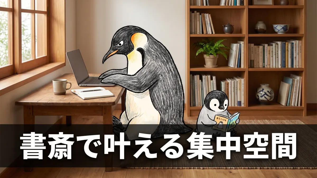 テレワーク時代の書斎・ワークスペースの間取りとつくり方